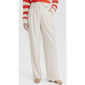 A NEW DAY WOMENS CREAM‎ PULL ON PANTS XL